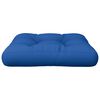 vidaXL Cuscino per Pallet Blu Reale 60x60x12 cm in Tessuto