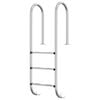 vidaXL Scala per Piscina 54x38x158 cm Acciaio Inox 304