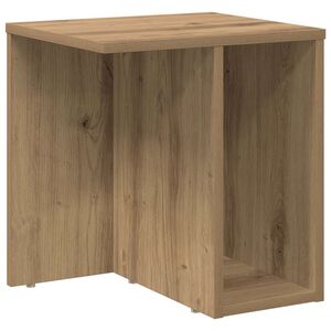 vidaXL Tavolino Rovere artigianale 37 x 32 x 40 cm