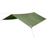 vidaXL Telone da Campeggio Verde 420x440 cm Impermeabile