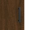 vidaXL Credenza Rovere Marrone 34,5x34x180 cm in Legno Multistrato