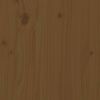 vidaXL Comodini ambra 2 pz 40x34x55 cm in Legno Massello di Pino