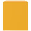 vidaXL Mobili TV 2 pz Giallo Senape 67x39x44 cm in Acciaio