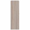 vidaXL Scarpiera in Legno Effetto Rovere con 2 Scomparti