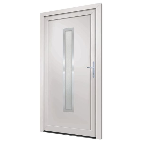 vidaXL Porta Ingresso Bianca 88x200 cm in PVC
