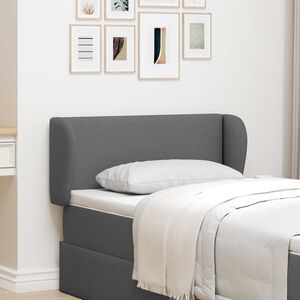 vidaXL Orecchia della Testata Grigio Sfumato 40 x 23 x 6 cm Tessuto