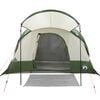 vidaXL Tenda Familiare a Tunnel per 8 Persone Verde Impermeabile