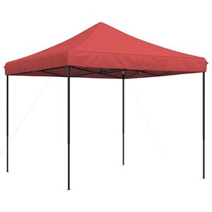 vidaXL Tenda Party Borgogna 292 x 292 x 315 cm Tessuto Oxford