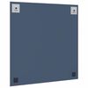 vidaXL Specchio da parete Quadrato 60 x 60 cm vetro temperato