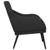 vidaXL Poltrona Nera 63x76x80 cm Similpelle