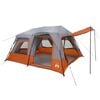 vidaXL Tenda Istantanea 8 persona Grigio e arancione