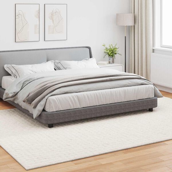 vidaXL Tappeti per area Rettangolare Crema 280 x 200 cm