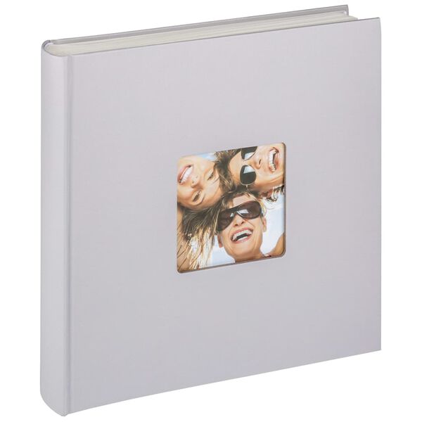 Walther Design Album Fotografico Fun 30x30 cm Grigio Chiaro 100 Pagine
