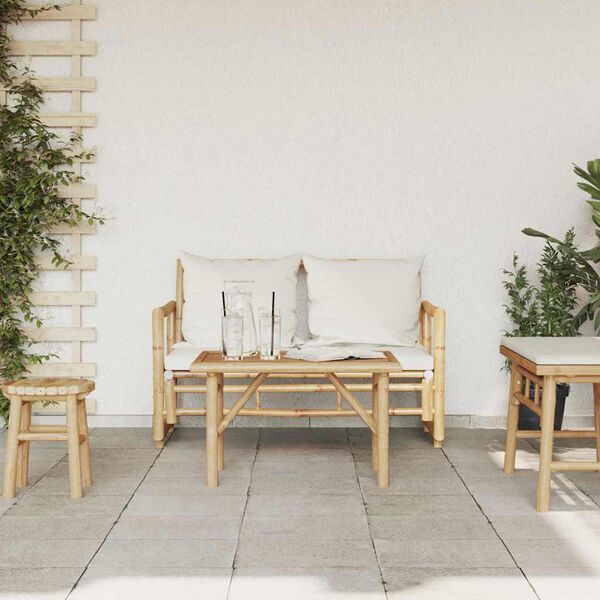 vidaXL Tavolino da salotto Marrone 70 x 40 x 36 cm Bamb&ugrave;