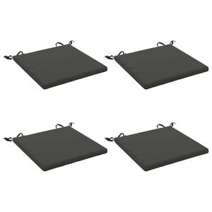 vidaXL Cuscini per Sedia in 4 Pezzi SOEST 4 pz 100% Poliestere