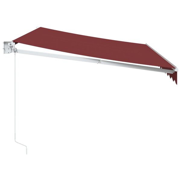 vidaXL Tenda da Sole Retrattile Manuale Bord&ograve; 350x250 cm
