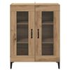 vidaXL Credenza Rovere artigianale 69,5 x 34 x 90 cm
