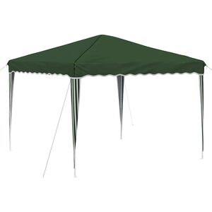 vidaXL Tenda per feste a pop-up 288 x 288 x 245 cm Verde