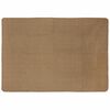 vidaXL Tappeto da Area Marrone Chiaro 200 x 290 cm Juta