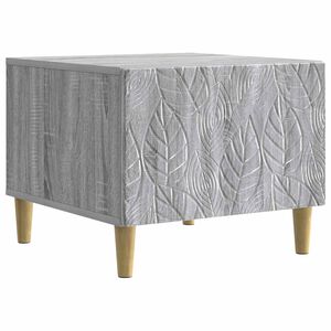 vidaXL Tavolino da salotto Sonoma grigio 50 x 49 x 40 cm
