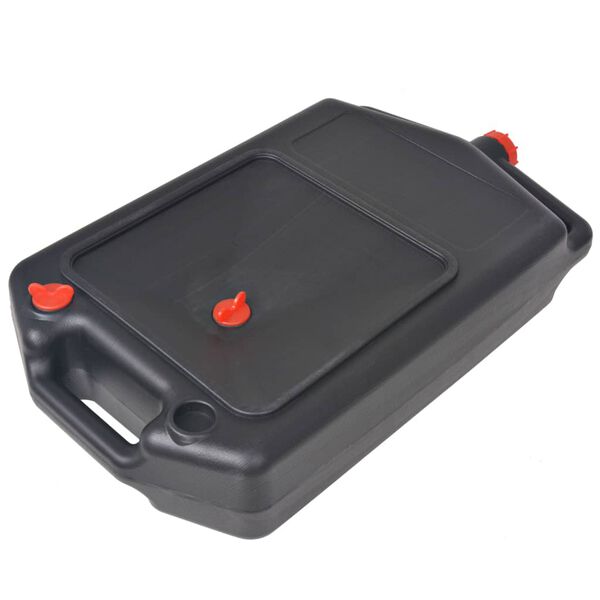 vidaXL Contenitore Portatile per Olio di Scarto da 10 L