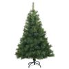 vidaXL Albero di Natale artificiale con 150 LED Verde 120 cm PE e PVC