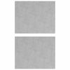 vidaXL Gradini per Scale 2 pcs Argento 50 x 40 cm Alluminio