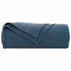 vidaXL Coperta Blu navy 170 x 130 cm Panno