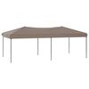 vidaXL Tenda per Feste Pieghevole Tortora 3x6 m