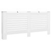 vidaXL Copertura per Radiatore Bianca 172x19x81,5 cm in MDF