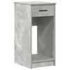 vidaXL Supporto a Torre per Computer con Cassetto Grigio 35x45x77 cm