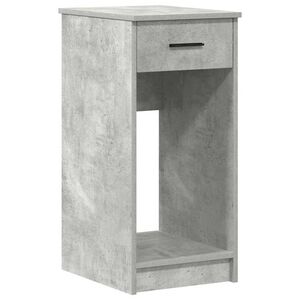 vidaXL Supporto a Torre per Computer con Cassetto Grigio 35x45x77 cm