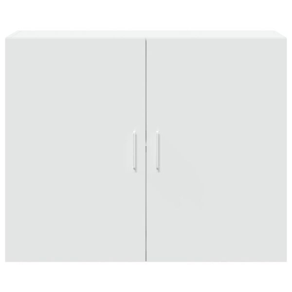vidaXL Mobile a Parete Bianco 80x42,5x64 cm in Legno Multistrato