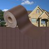 vidaXL Recinzione Frangivento da Giardino PVC 35x0,19 m Marrone