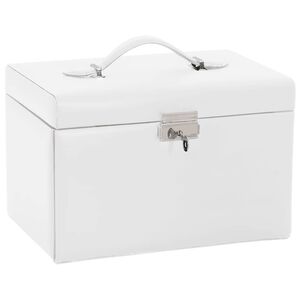 vidaXL Portagioie a 3 Strati con Specchio Bloccabile 26x18x17,5 cm