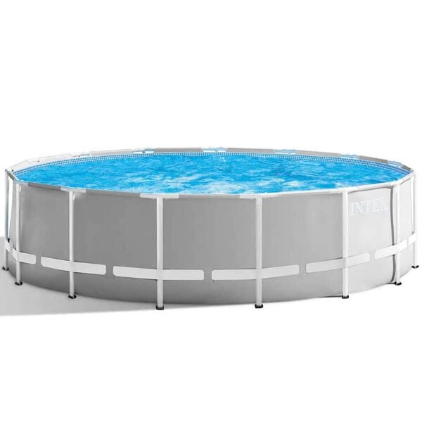 Intex Set Piscina Prism Frame 457x122 cm