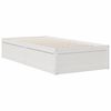vidaXL Letto Libreria senza Materasso Bianco 100x200 cm Legno di Pino
