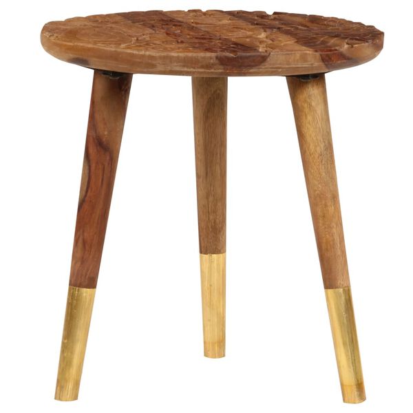 vidaXL Tavolini da Salotto 2 pz in Legno Massello