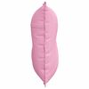 vidaXL Cuscino per Schiena Rosa 80 x 19 x 50 cm Tessuto