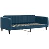 vidaXL Divano Letto con Letto Estraibile Blu 90x200 cm in Velluto