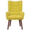vidaXL poltrona Giallo 63 x 67 x 94 cm Velluto