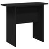 vidaXL Tavolo consolle Nero 93 x 40 x 75 cm Legno multistrato