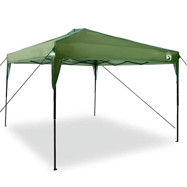vidaXL Tenda Gazebo Verde 290 x 290 x 251 cm Tessuto