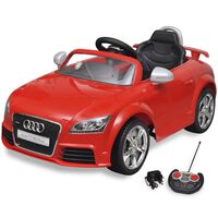Audi TT RS Macchina cavalcabile telecomandata per bambini rossa