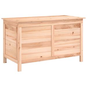 vidaXL Scatola Cuscini da Esterno 99x50x56,5 cm Legno Massello Abete