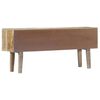 vidaXL Credenza 140x30x60 cm in Legno Massello di Mango
