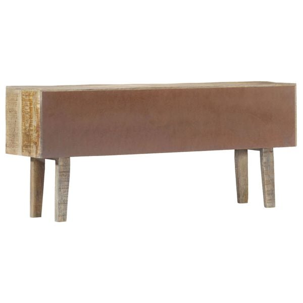 vidaXL Credenza 140x30x60 cm in Legno Massello di Mango