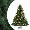 vidaXL Albero di Natale artificiale con palline 120 cm 150 LED