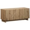 vidaXL Supporto TV 90 x 34.5 x 40 cm Rovere Artigianale