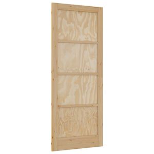 vidaXL Porta Interna ORKDAL Marrone 86 x 211 cm Legno compensato